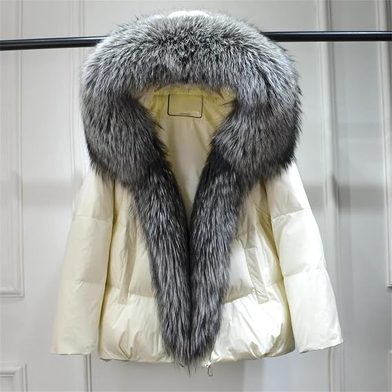 Women's Hooded Down Coat Autumn Winter Warm Thick Parka Jacket Quilted Puffer Outerwear Casual Daily